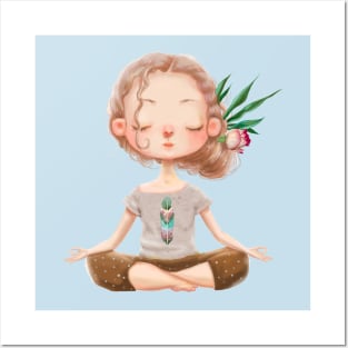 Yoga Pajama Posters and Art